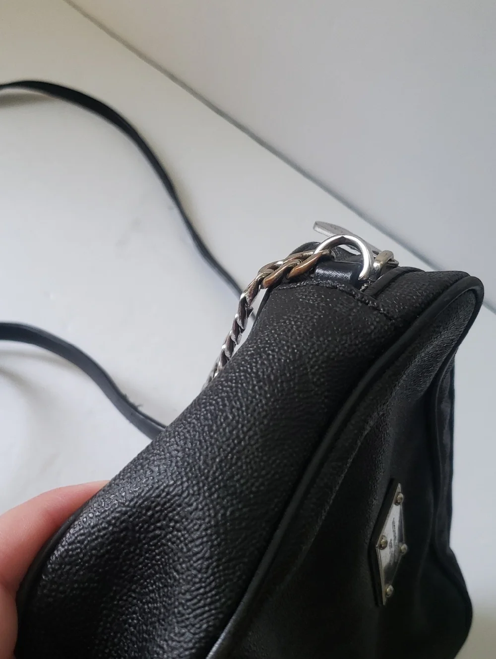 Michael Kors Black Monogram Crossbody Bag